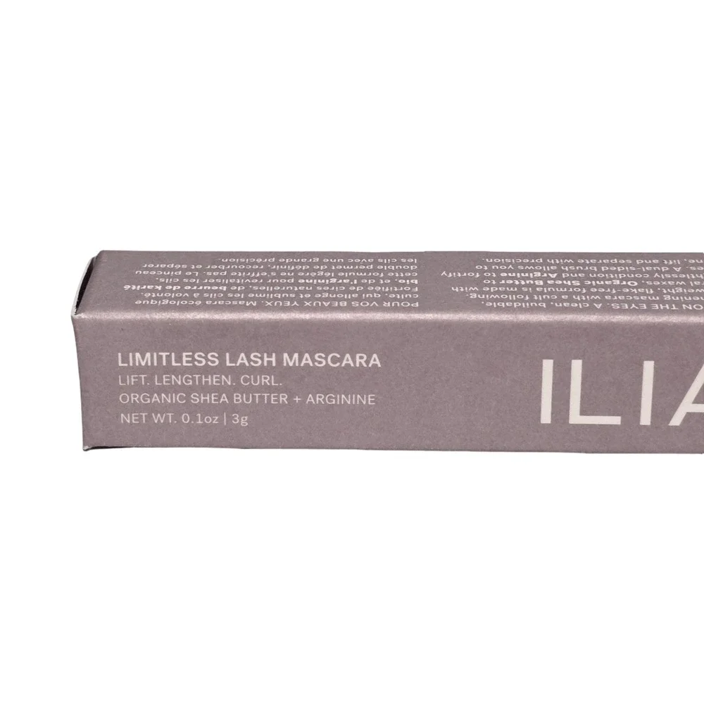 ILIA Limitless Lash Mascara After Midnight Black 0.1oz 3g Travel Size New in Box